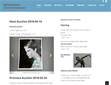 Tablet Screenshot of bjornssons-auktioner.se